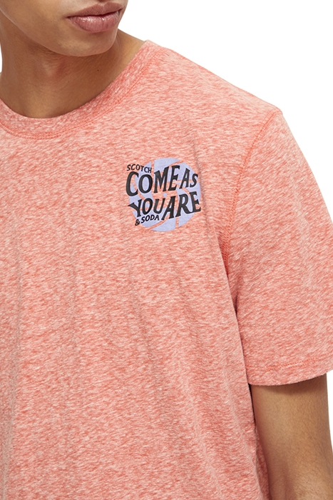 MELANGE AW T-SHIRT RED SKIES 6