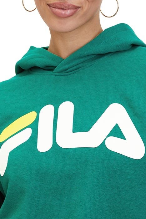 LAFIA CROPPED LOGO HOODY AVENTURINE 6