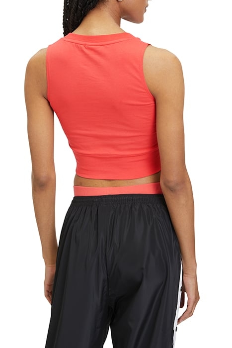 LAIXI CROPPED V-NECK TOP CAYENNE 2