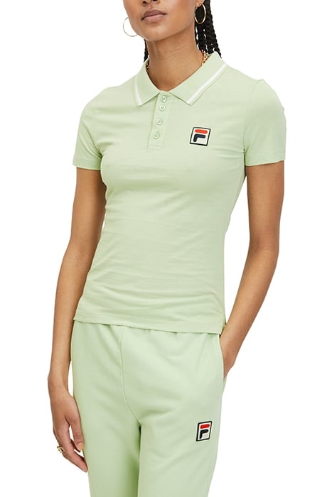 LEUBEN POLOSHIRT SMOKE GREEN 1