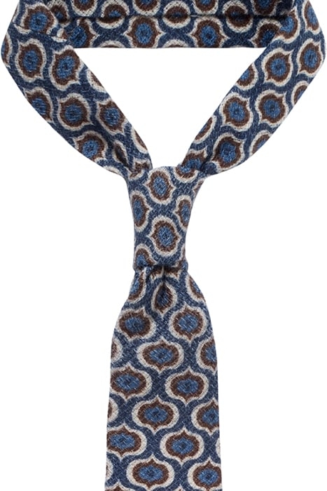 NAVY GRAPHIC TIE NAVY 2