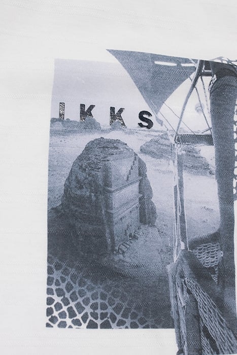 BOY'S WHITE VISUAL DESERT T-SHIRT 3