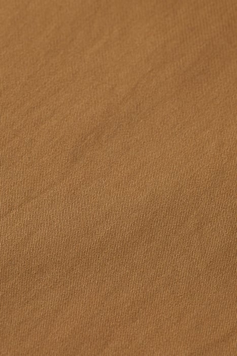 SEASONAL - BARREL-LEG PLEATED TWILL CHINO TAUPE 3