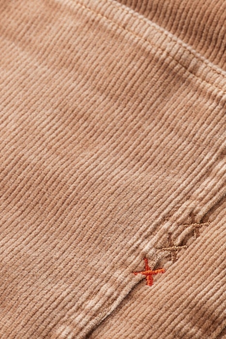 REGULAR SLIM RALSTON CORDUROY JEANS IN ORGANIC COTTON CAMEL 8