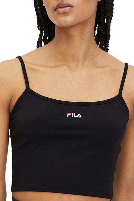 LONI CROPPED SPAGHETTI TOP BLACK 6