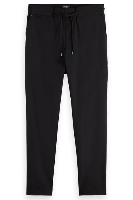 FAVE - REGULAR TAPERED-FIT LIGHTWEIGHT POPLIN JOGGER BLACK 3