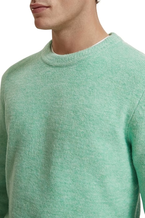 REGULAR FIT SOFTY-KNIT MELANGE PULL ABSINTHE 6