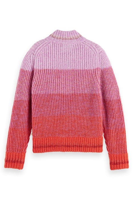 HALF-ZIP GRADIENT PULLOVER WINTER SUNSET 5