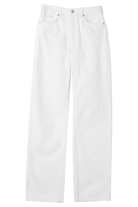 SLY MID-RISE JEANS WHITE 4