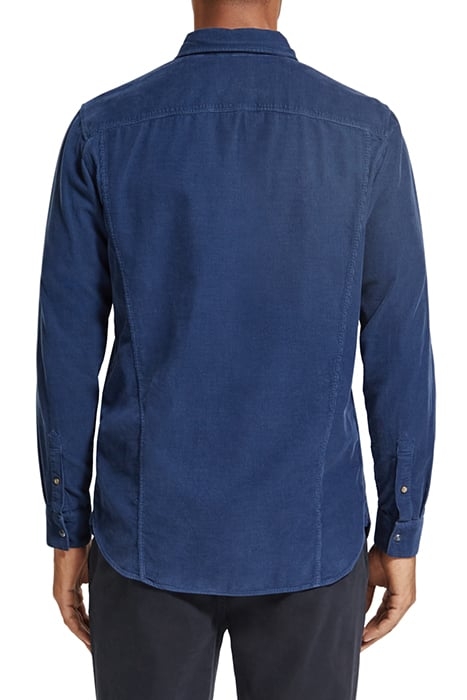 ARCHIVE FINE CORDUROY WESTERN SHIRT DENIM BLUE 2