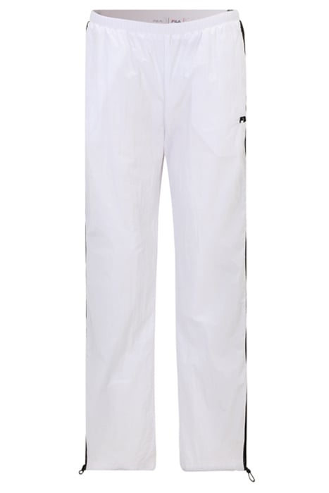 LAGES OVERSIZED TRACK PANTS BRIGHT WHITE-BLACK 4