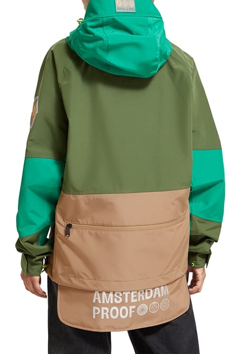 AMSTERDAM PROOF RAINCOAT - FOLDABLE JACKET FOREST 4