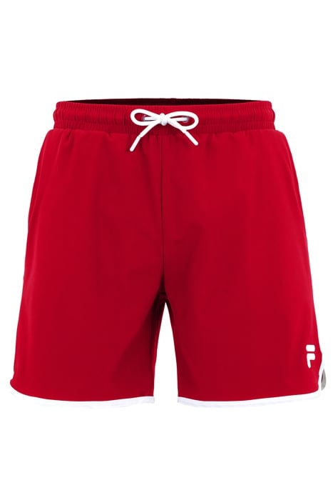 SCILLA BEACH SHORTS TRUE RED 4