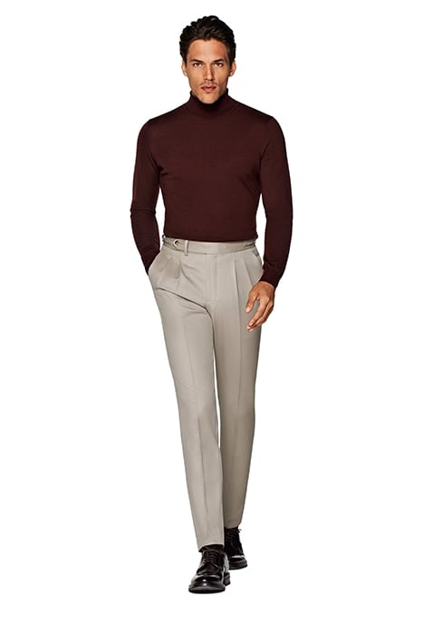 BURGUNDY TURTLENECK BURGUNDY 5