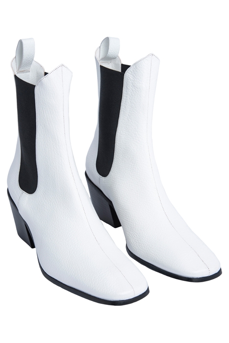 MAX WHITE GRAINED LEATHER 2