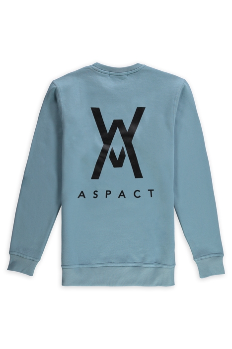 ASPACT BACK LOGO SWEATER LIGHT BLUE 2
