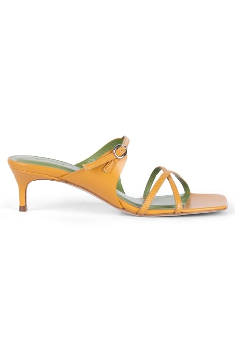 CANDY NUDE ORANGE LEATHER 1