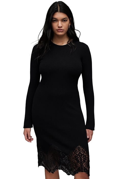 MILLY DRESS BLACK 1