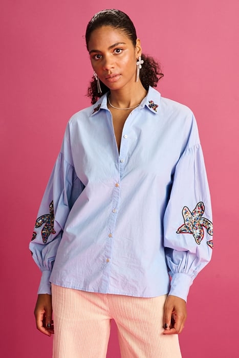 BLOUSE - MAXIME ICE BLUE 1
