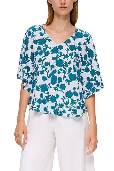 S.OLIVER BLOUSES BLUE GREEN 1