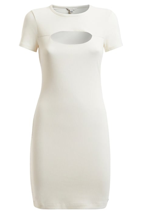 ES SS LANA DRESS CREAM WHITE 4