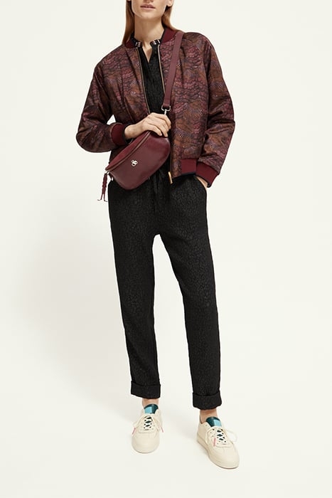 JACQUARD JUMPSUIT BLACK CREATURES JACQUARD 7