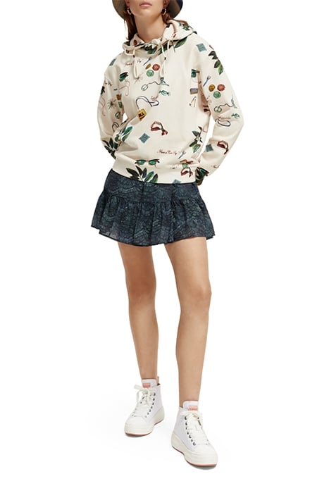 WRAP MINI DRESS FEATHER BOTTLE GREEN 6