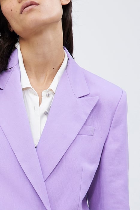 LILAC DOUBLE-BREASTED JACKET 8