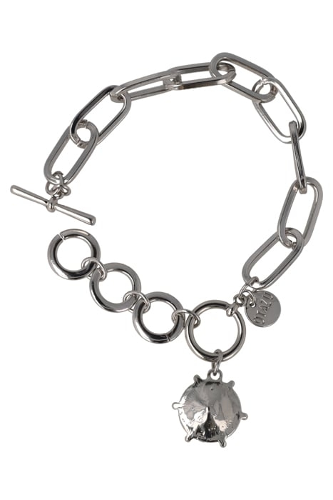 RHODIUM AND CRYSTAL BRACELET 3