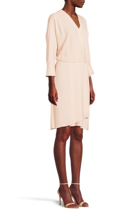 SLINKY WRAP DRESS BISQUE 4