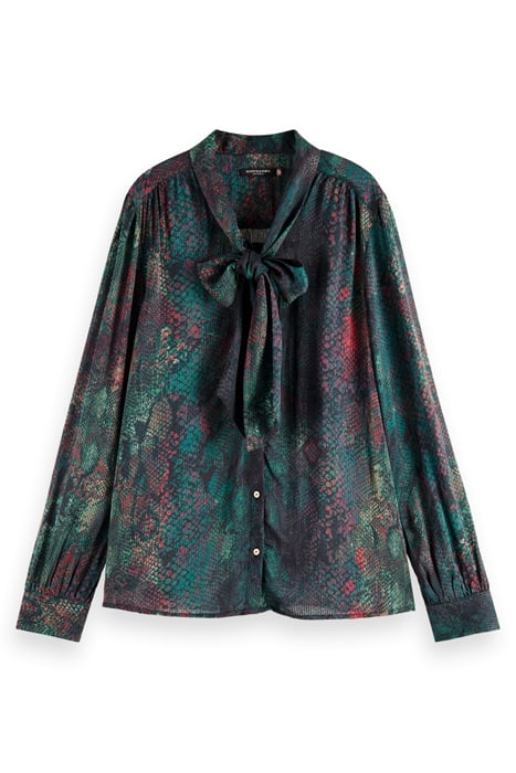 SHIRT WITH TIE NECK SNAKE 3