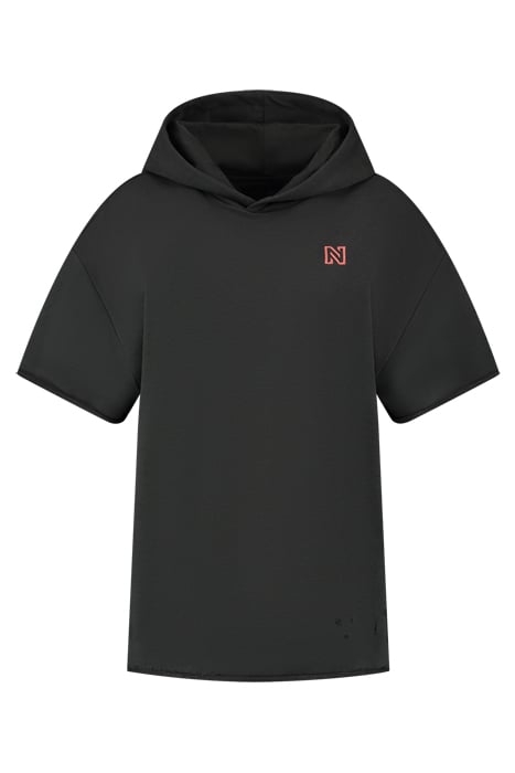 CITY GLOW HOODIE BLACK 1