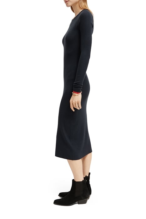 SKINNY RIB KNITTED DRESS NIGHT 6