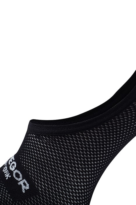 NEW YORK FOOTIES 6-PACK WHITE WITH ANTI-SLIP BLACK 5