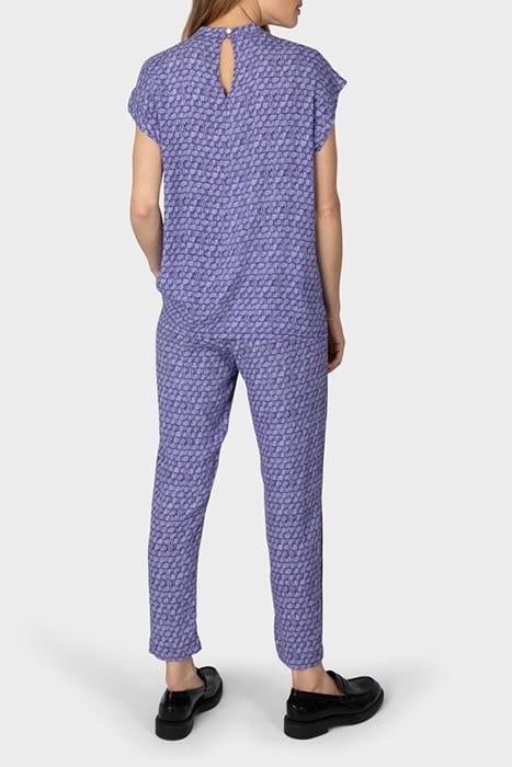 BLOUSE WOVEN SHORT SLEEVES BABY LAVENDER 4