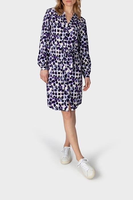 DRESS WOVEN LONG BABY LAVENDER 1