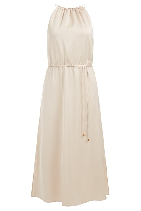 DRESS MID LENGTH BEIGE 3