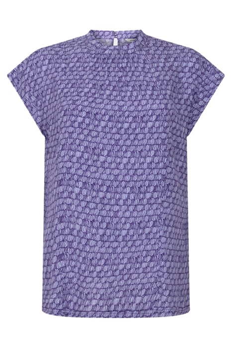 BLOUSE WOVEN SHORT SLEEVES BABY LAVENDER 5