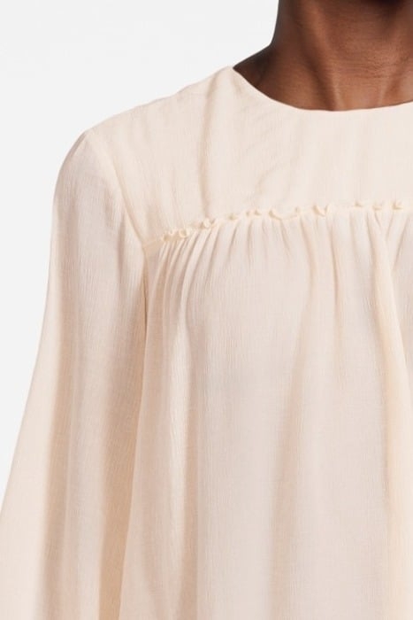 CRINKLE BLOUSE CHAMPAGNE 4