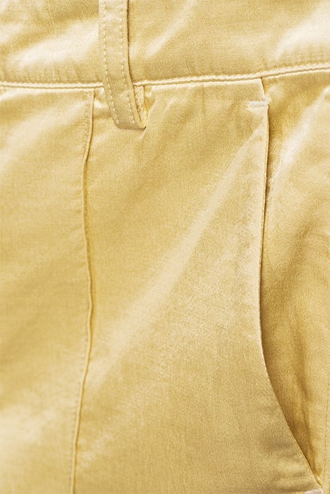 SLIM SATIN TROUSERS LIGHT AMBE 5