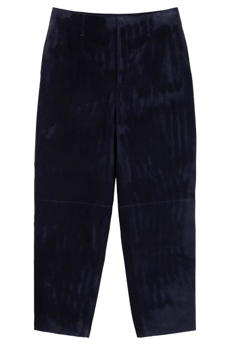 KARLIE SUEDE TROUSER NAVY 1