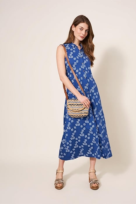 RUA JERSEY SHIRT DRE NAVY PRINTED 4