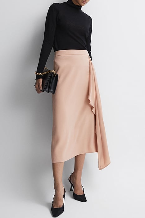 ASH-SPLIT SKIRT CAMEL 3