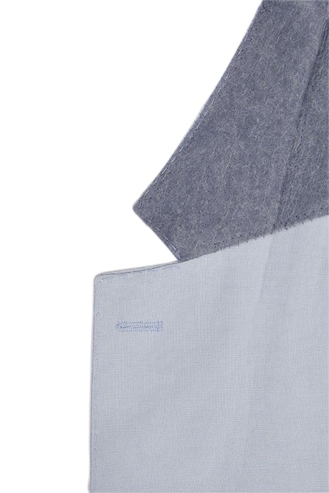 KIN-LINEN BLAZER BLUE 6
