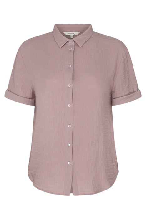 BLOUSE WOVEN 1/2 SLEEVES PURPLE DOVE 5