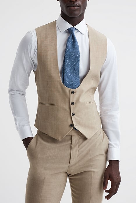 WISH WAISTCOAT OATMEAL 1
