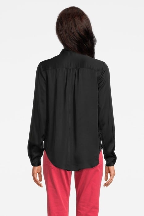 BLOUSE WOVEN LONG SLEEVES 82001234 BLACK 2