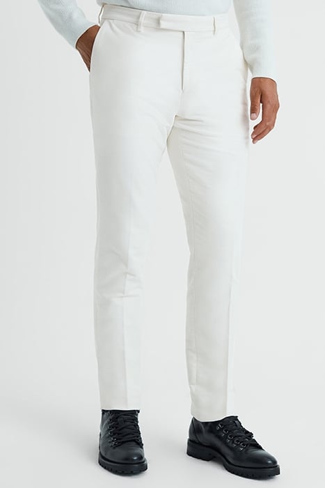 SPARK-MOLESKIN CHINO WHITE 1