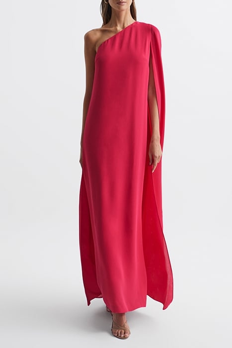 NINA-CAPE MAXI DRESS PINK 1