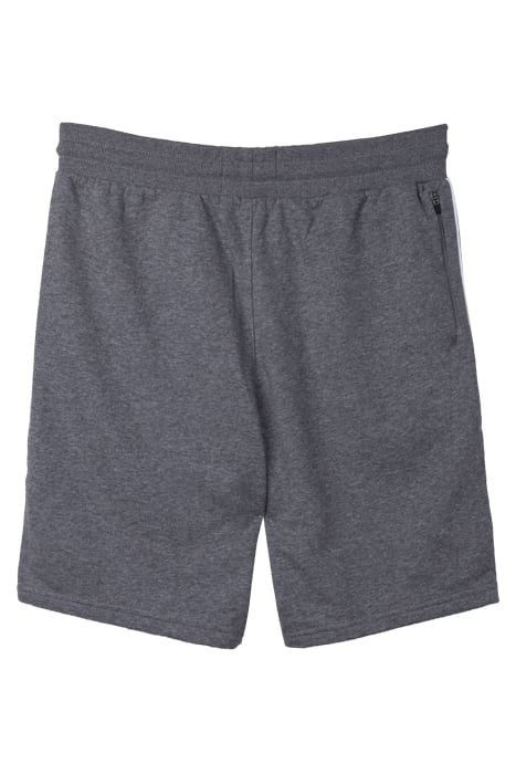 SWEAT SHORT WITH CONTRAST PIPING MID GREY MARL 5